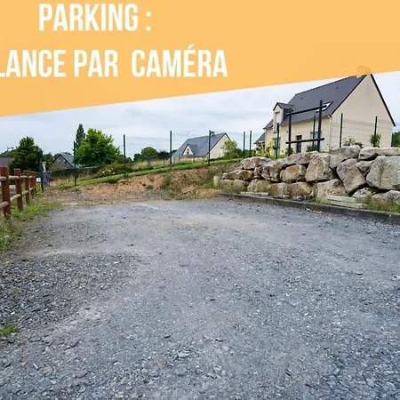 ベッド・アンド・ブレックファスト Parentale Spacieuse Saint-Clair-sur-l'Elle